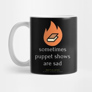 beej puppet show Mug